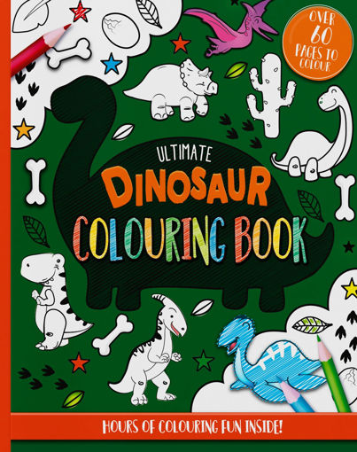 Picture of ULTIMATE DINOSAUR COLOURING BOOK